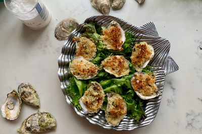 Michelle's Baked Oysters