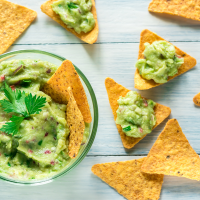 Baked Tortilla Chips with a Kick!