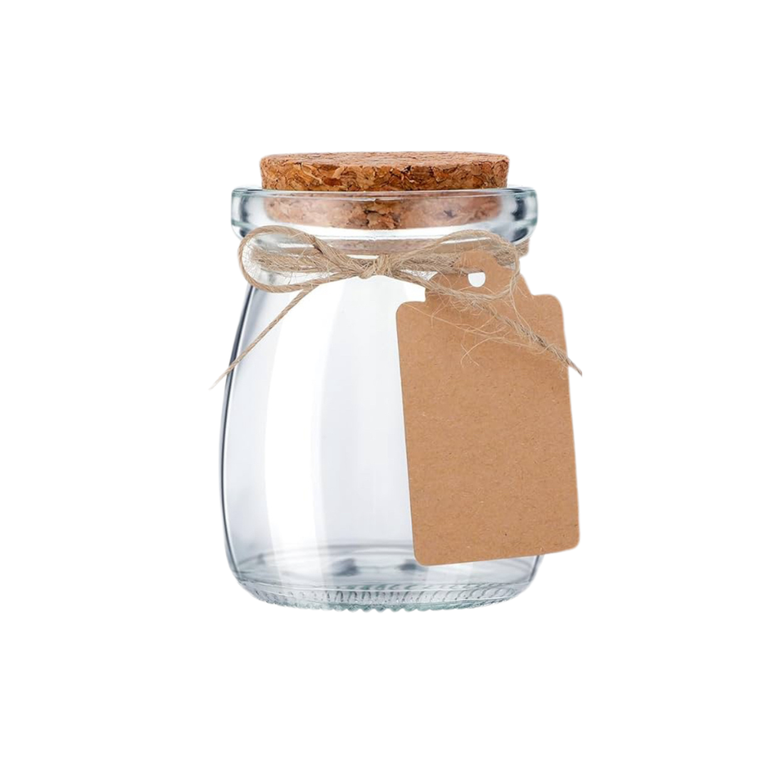 Cute Corktop Salt Jar
