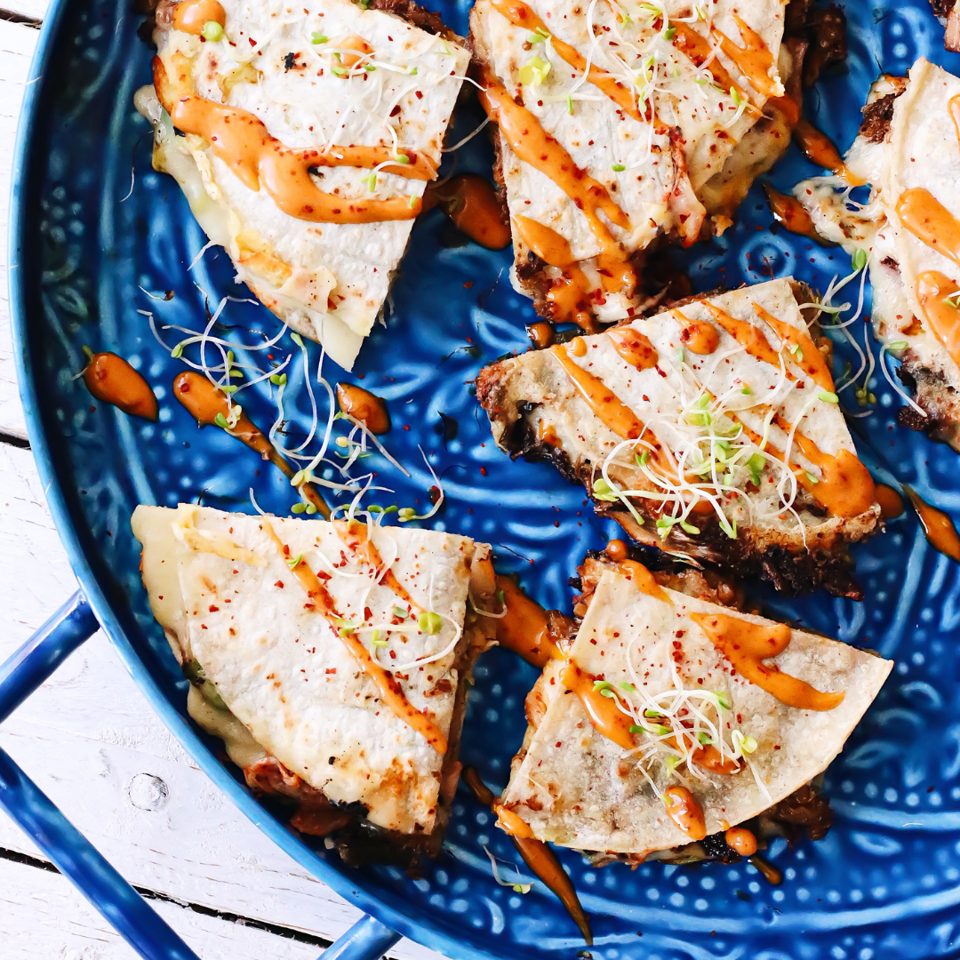 Smoked Salmon Quesadillas