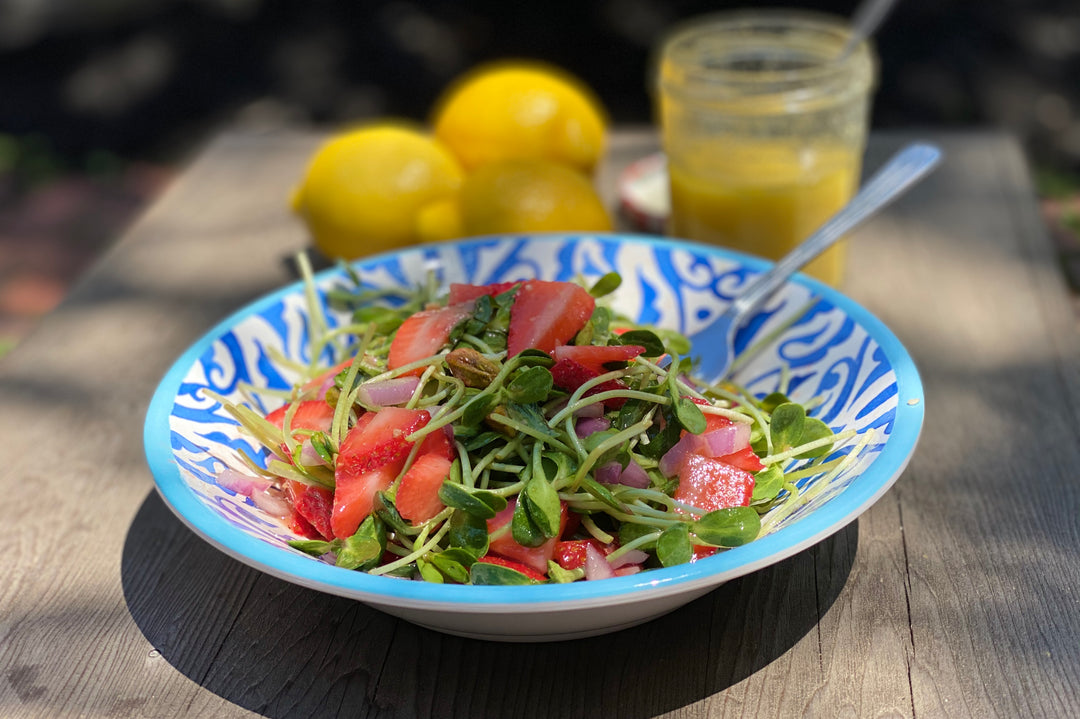 Strawberry Pistachio Salad