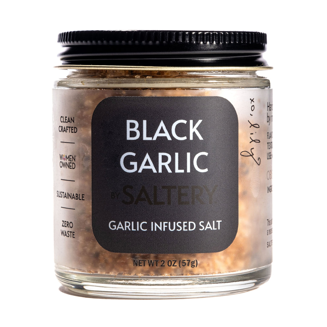 Black Garlic | Infused Seasoning Salt