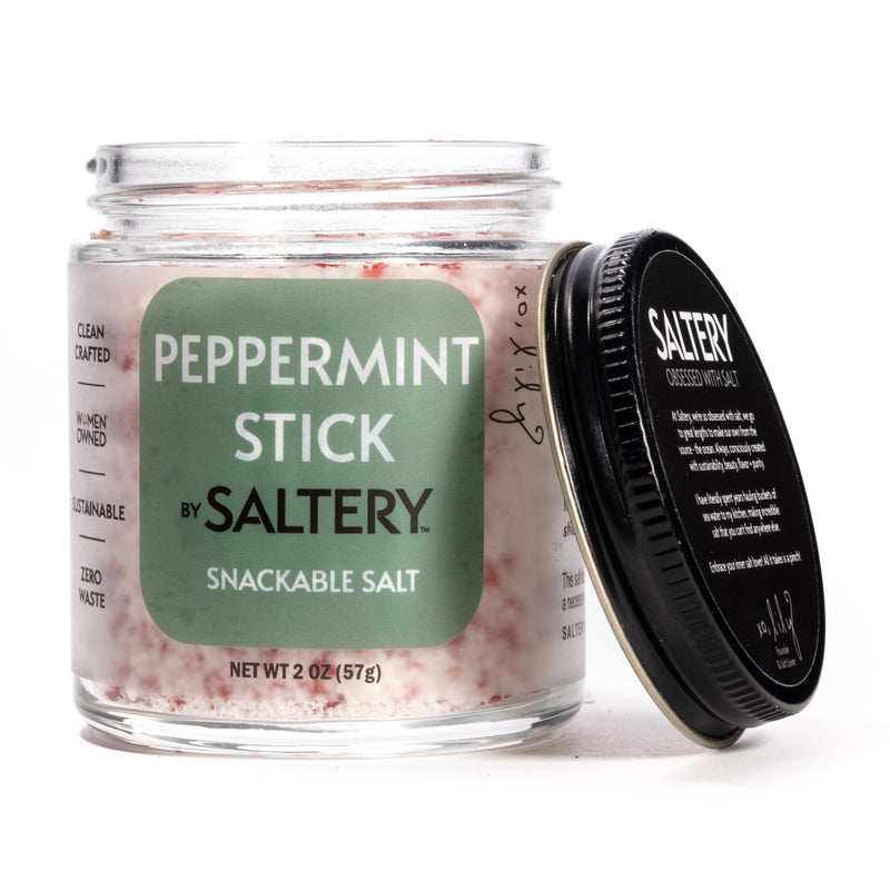 Peppermint Stick Snackable Salt