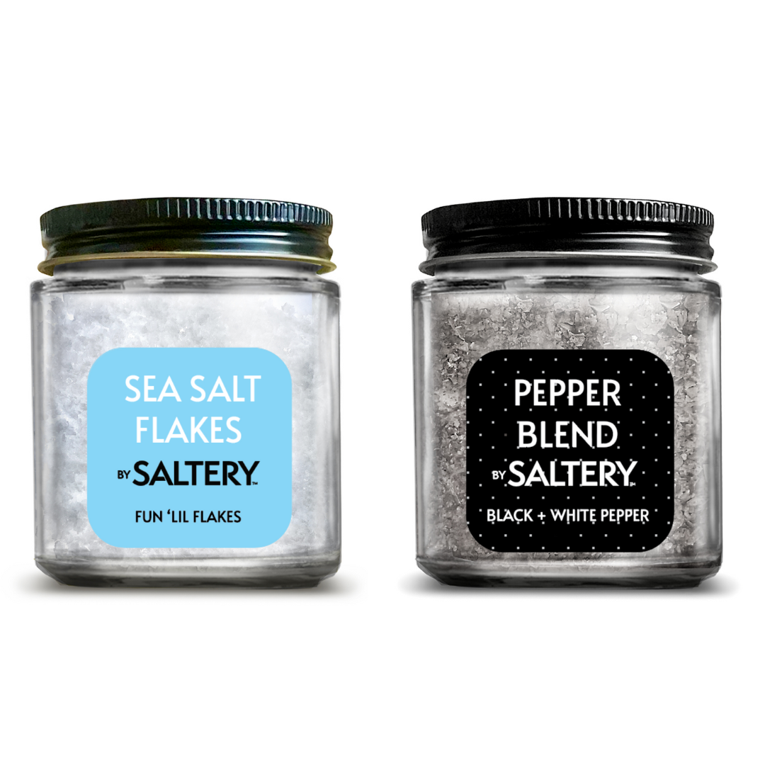 Cement Salt + Pepper Cellar