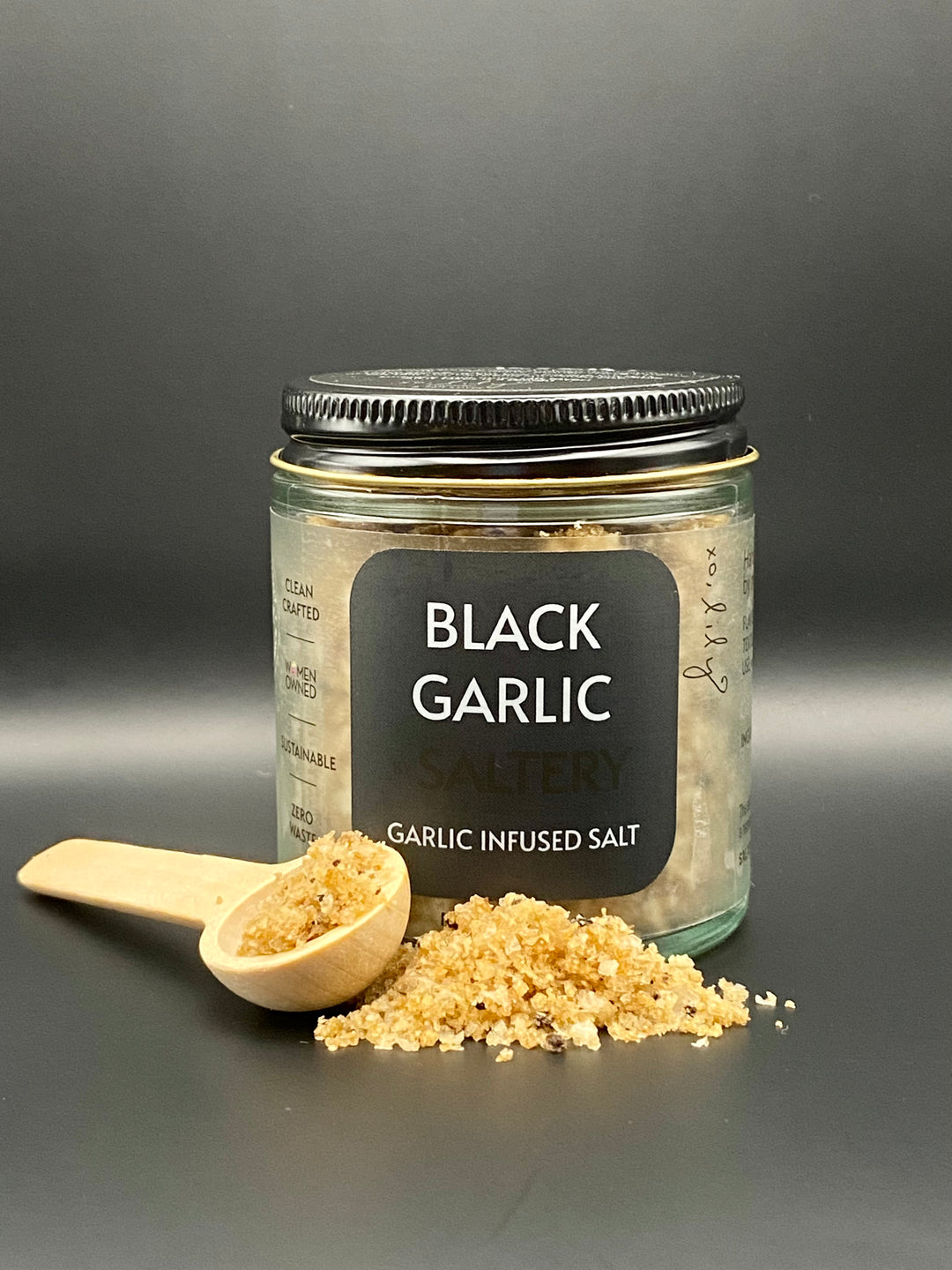 Black Garlic | Infused Seasoning Salt