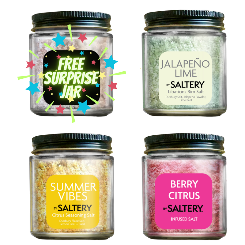 Salty Sips Trio W/ Free Surprise Jar