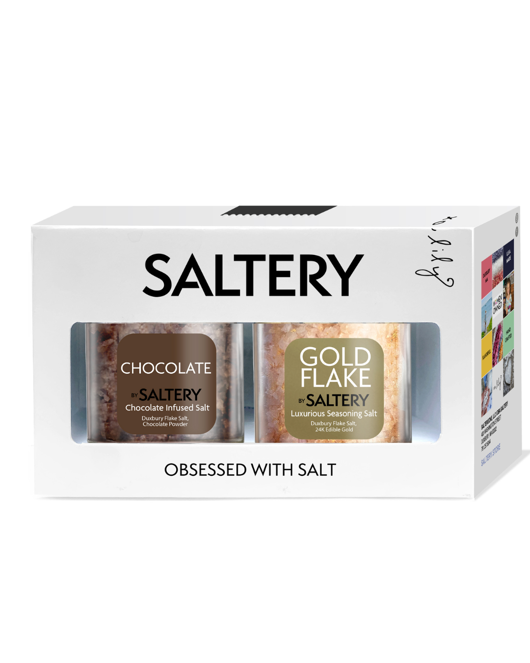 Chocolate + Gold Flake Gift Set